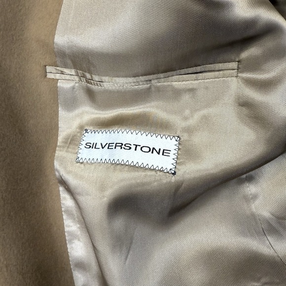 Silverstone Von Maur Canada Blazer Sports Coat Men's 42R* 100% Cashmere Brown - Picture 5 of 12